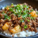 Korean Ground Beef Bowl