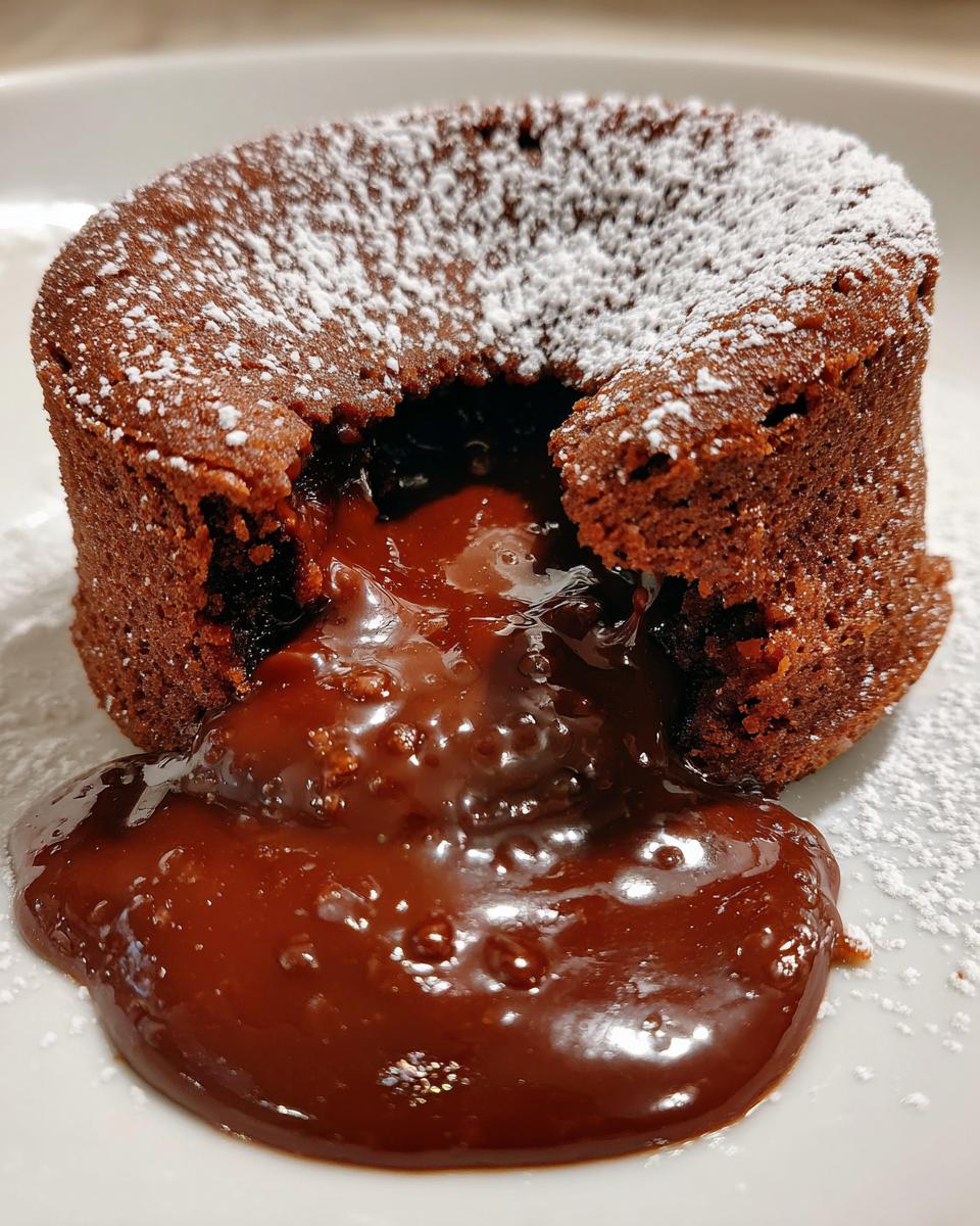 Chocolate Lava Cake - detail 2