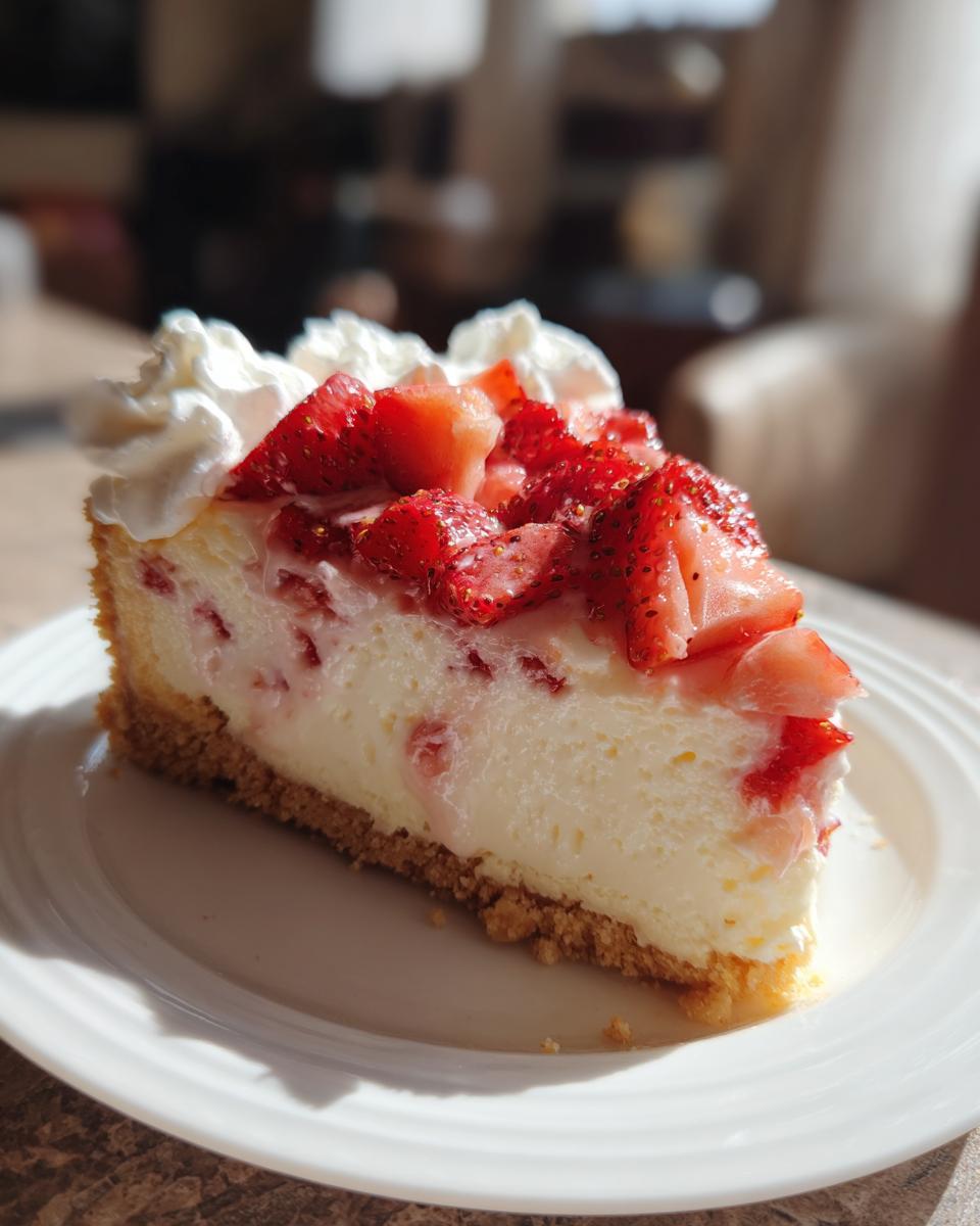 Strawberry Shortcake Cheesecake - detail 3