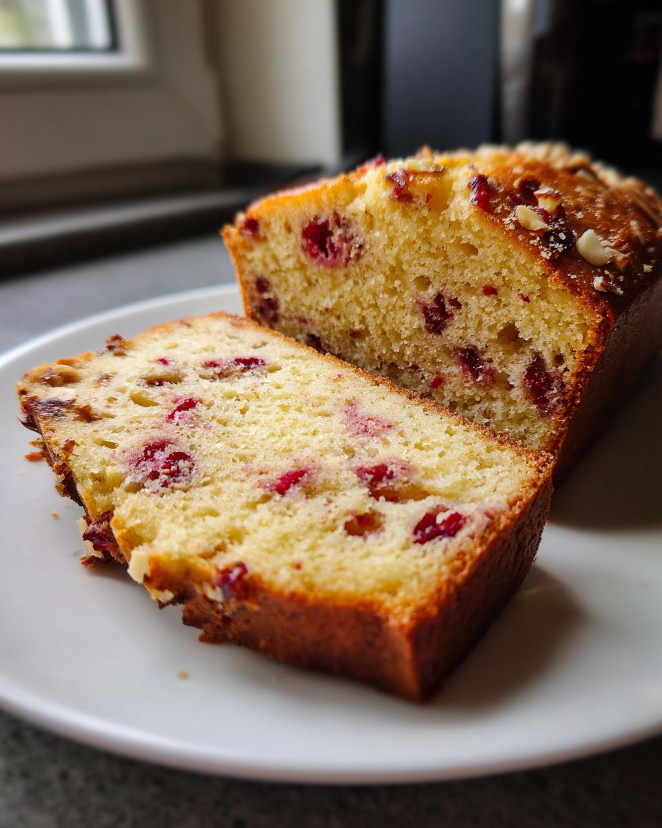 Almond Cranberry Pound Cake - detail 1