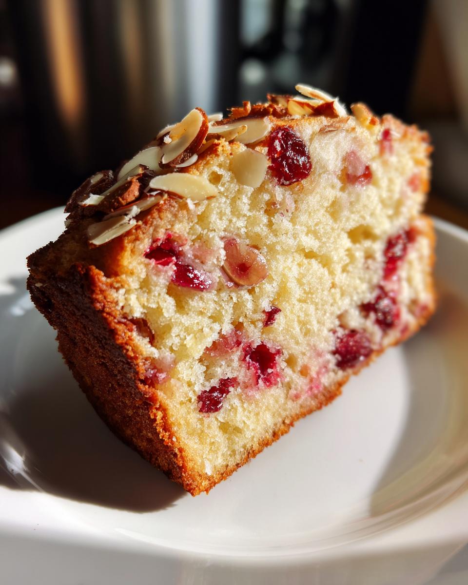 Almond Cranberry Pound Cake - detail 2