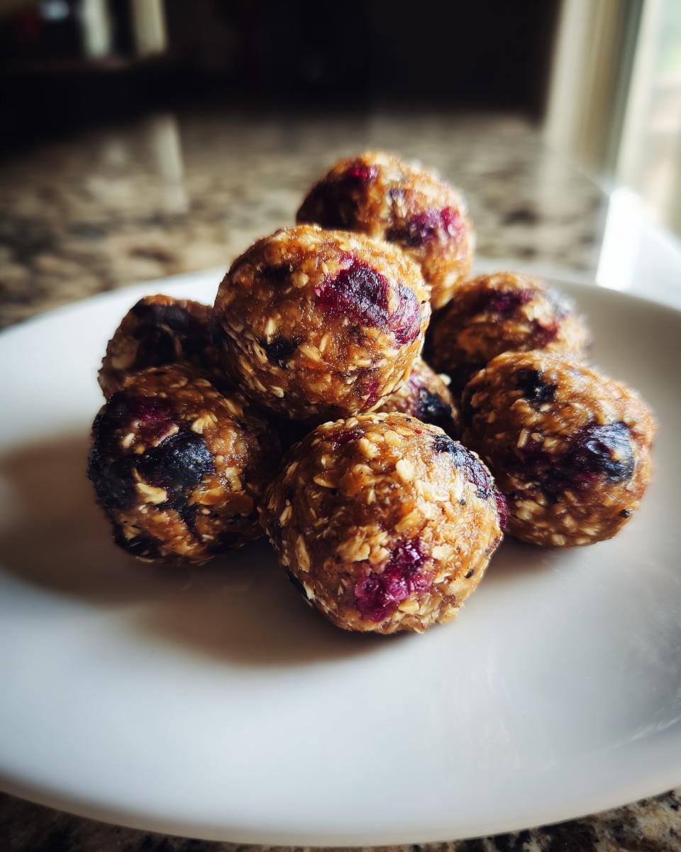 Blueberry Oat Energy Bites for Dogs - detail 2