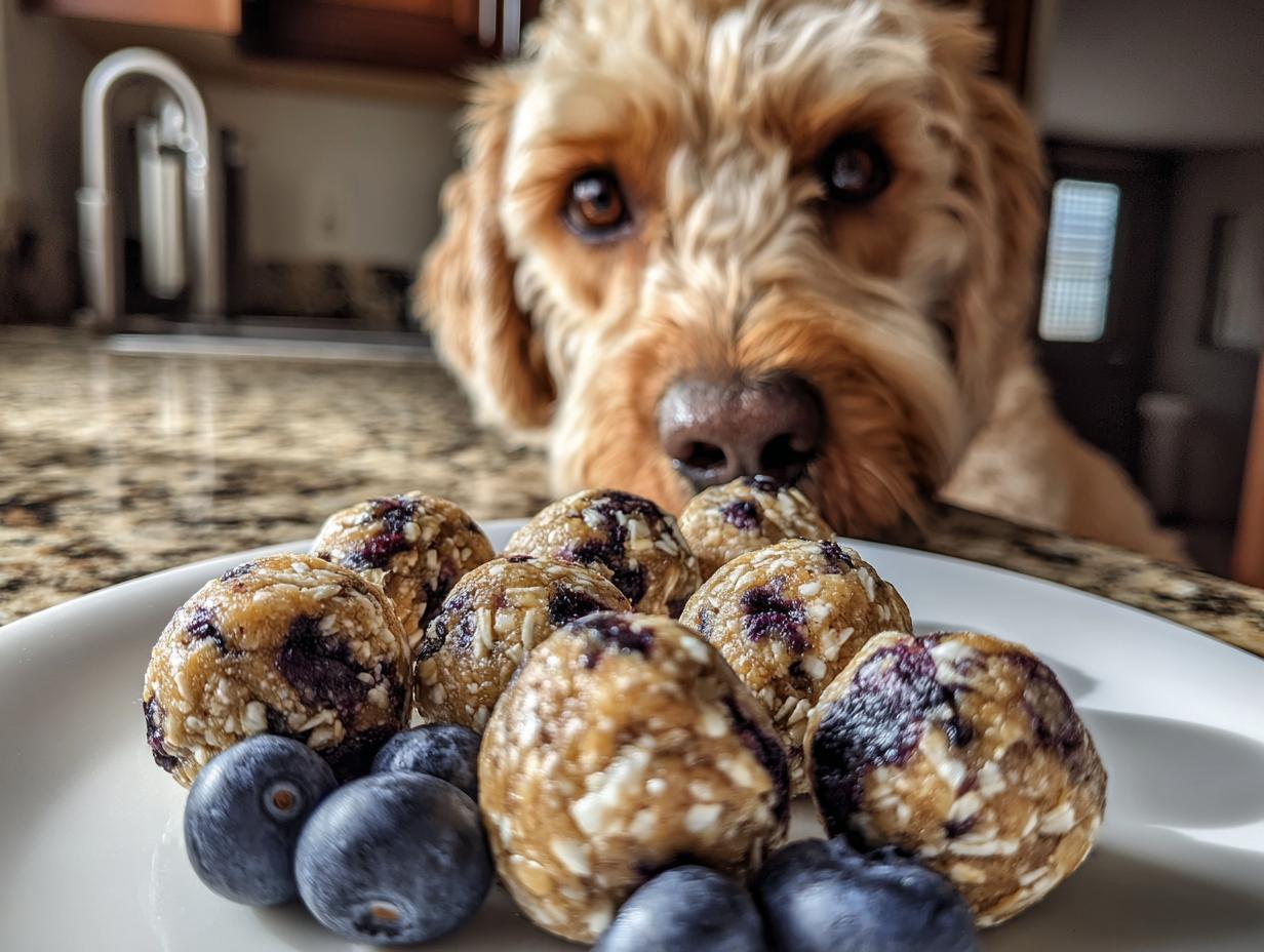 Blueberry Oat Energy Bites for Dogs - detail 4