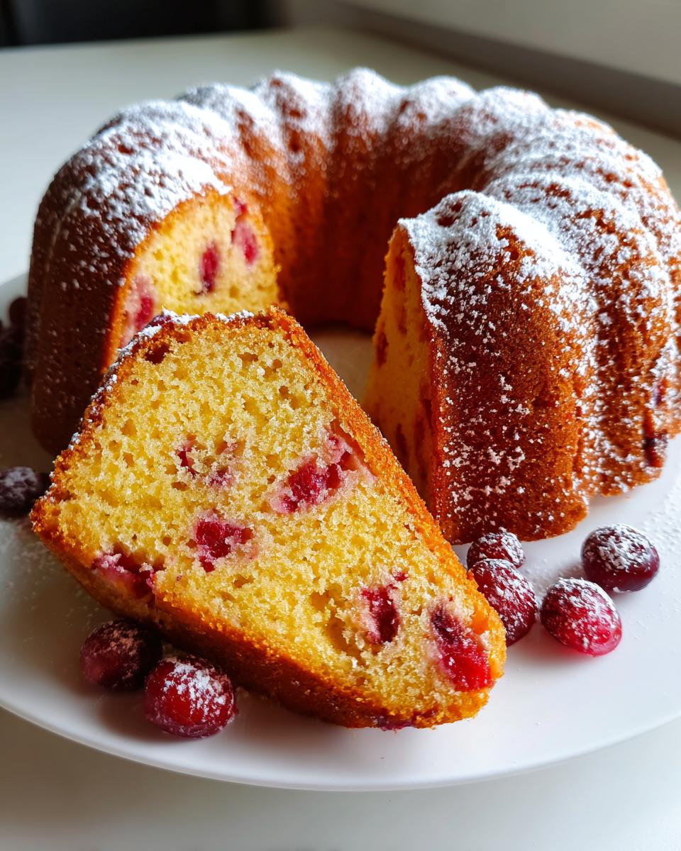 Irresistible Classic Cranberry Orange Bundt…