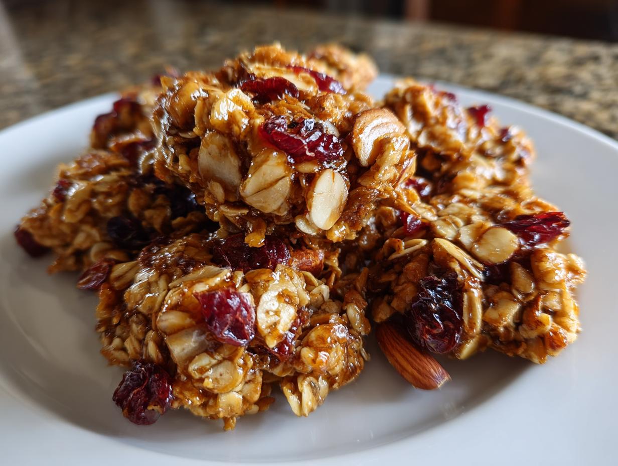 Cranberry Almond Granola Clusters - detail 4