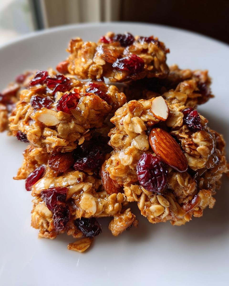 Irresistible 10-Minute Cranberry Almond Granola…