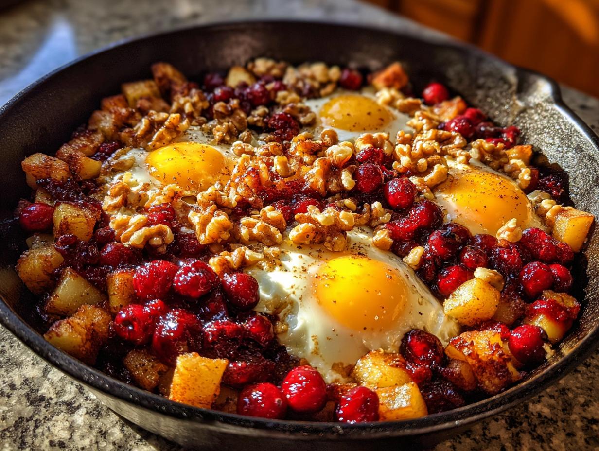 Cranberry Apple Breakfast Skillet - detail 3