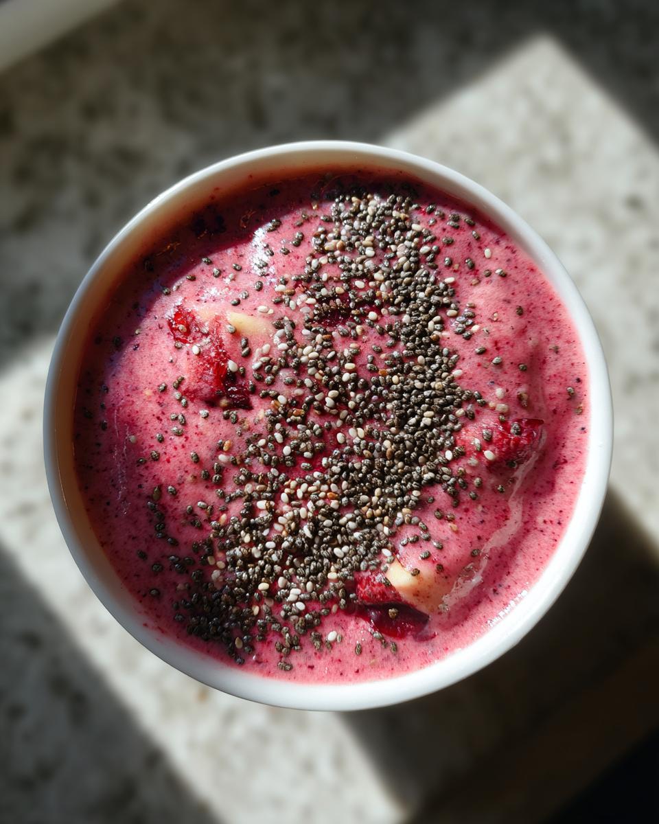 Cranberry Apple Smoothie Bowl - detail 2