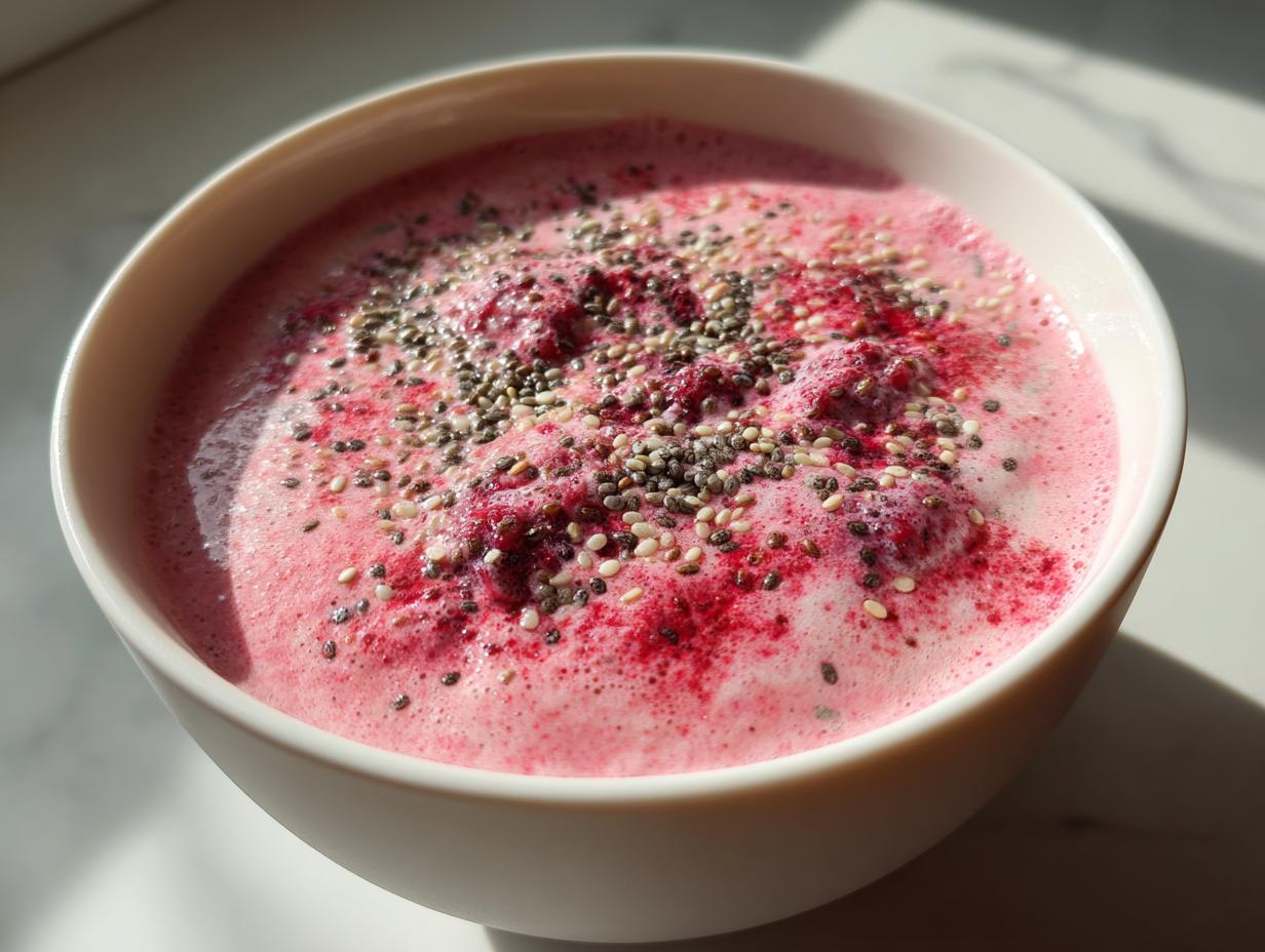 Cranberry Apple Smoothie Bowl - detail 3