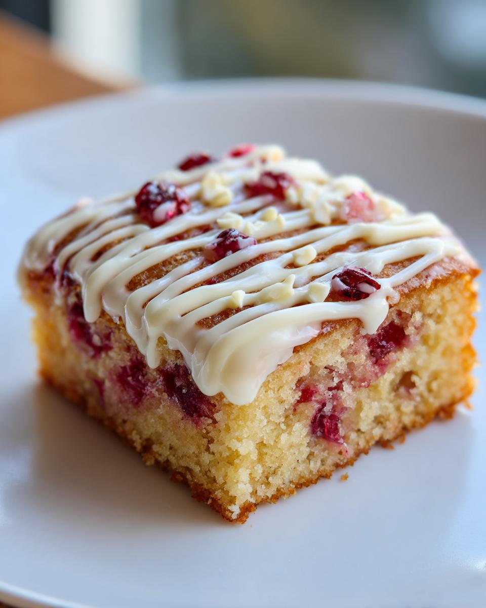 Cranberry Bliss Sheet Cake: 10…