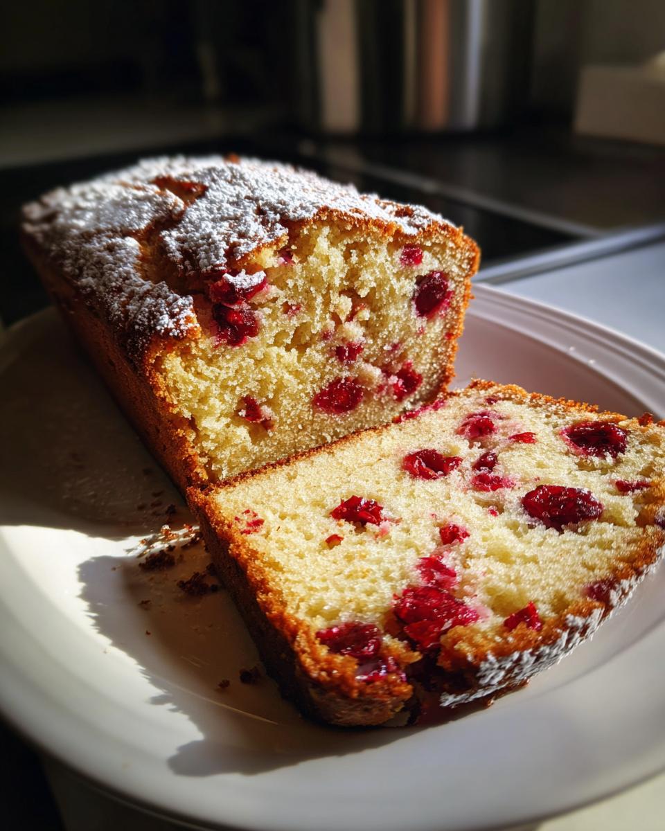 Cranberry Cardamom Tea Cake - detail 2