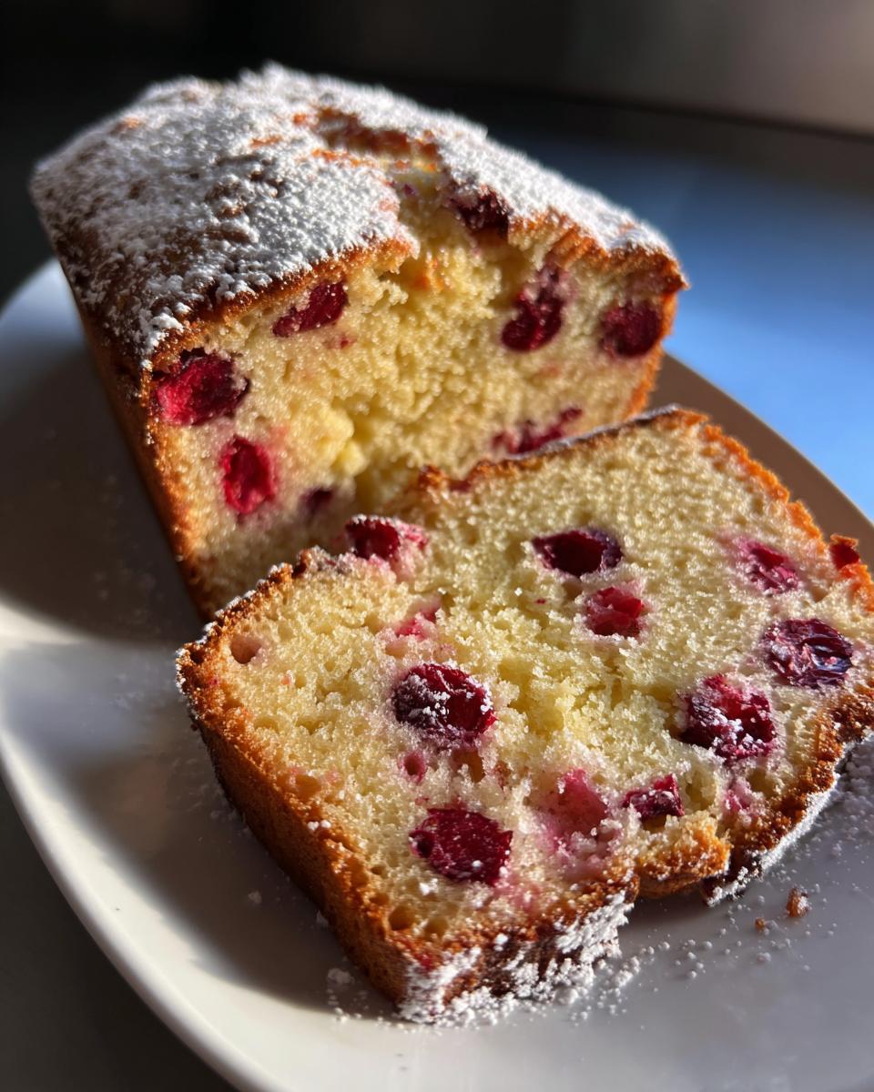 Cranberry Cardamom Tea Cake - detail 3