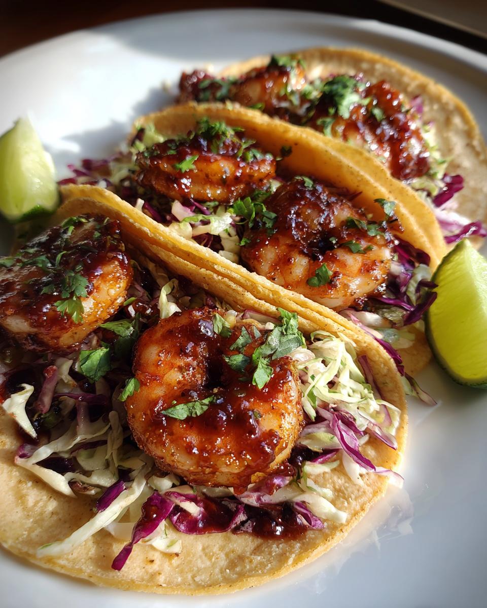 Cranberry Chipotle Shrimp Tacos - detail 3