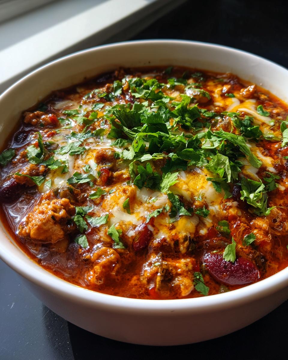 Cranberry Chipotle Turkey Chili - detail 1