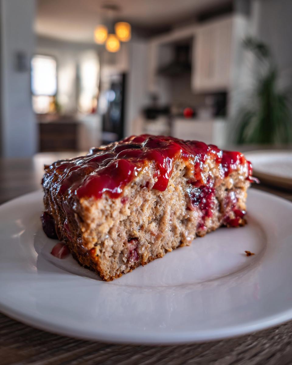 Cranberry-Glazed Meatloaf - detail 1