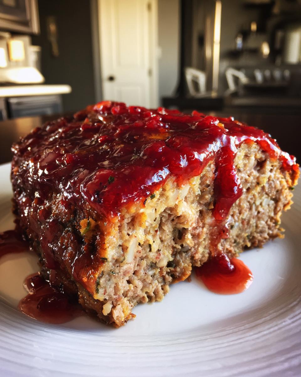 Cranberry-Glazed Meatloaf - detail 2