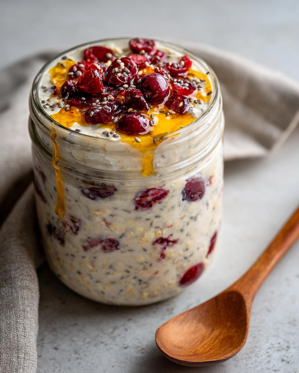 Cranberry Orange Overnight Oats - detail 3
