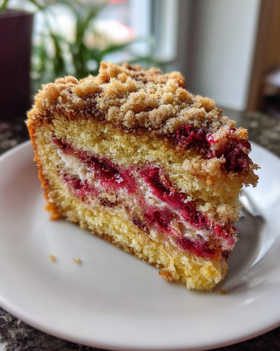 Cranberry Swirl Coffee Cake - detail 2
