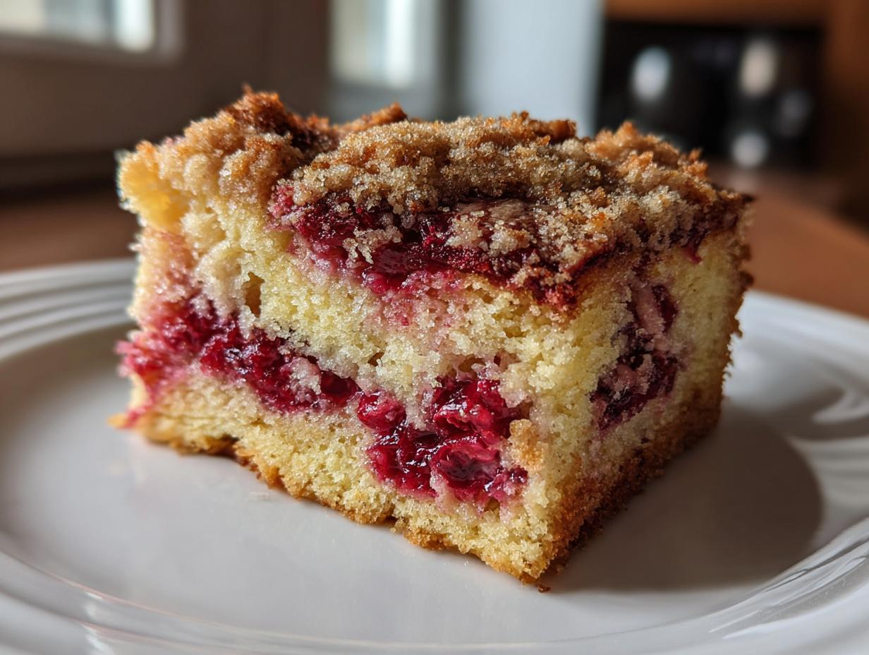 Cranberry Swirl Coffee Cake - detail 4