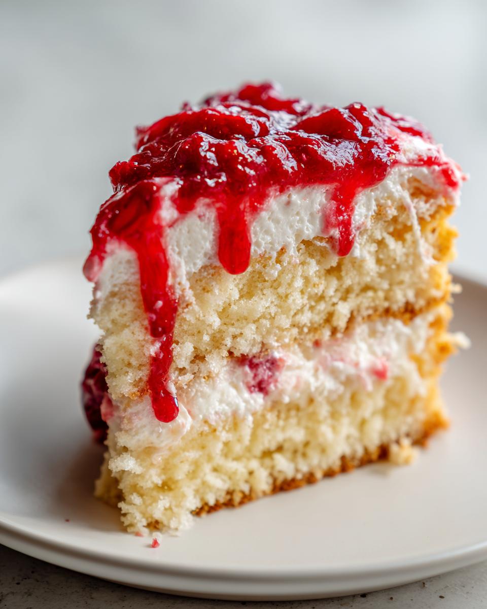 Cranberry Tres Leches Cake - detail 1