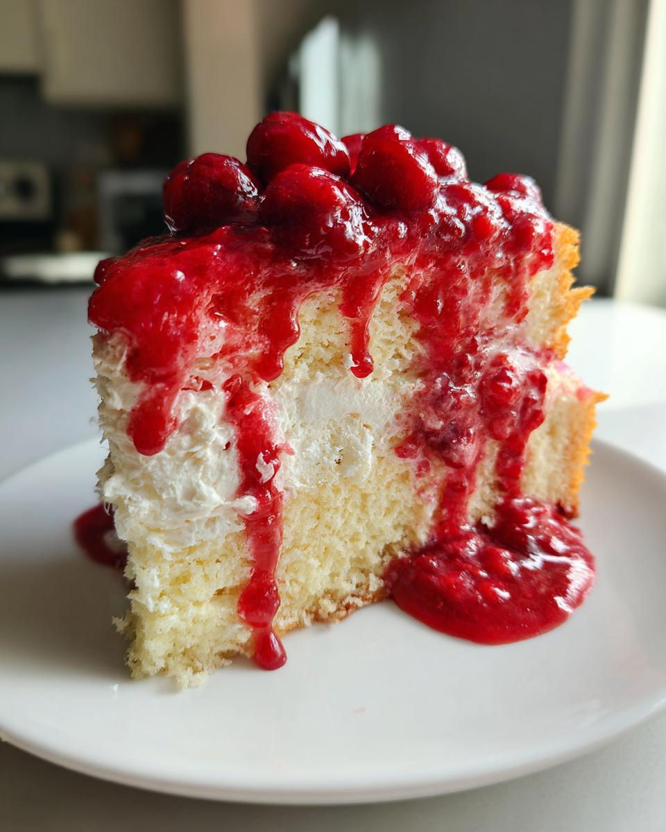 Cranberry Tres Leches Cake - detail 2