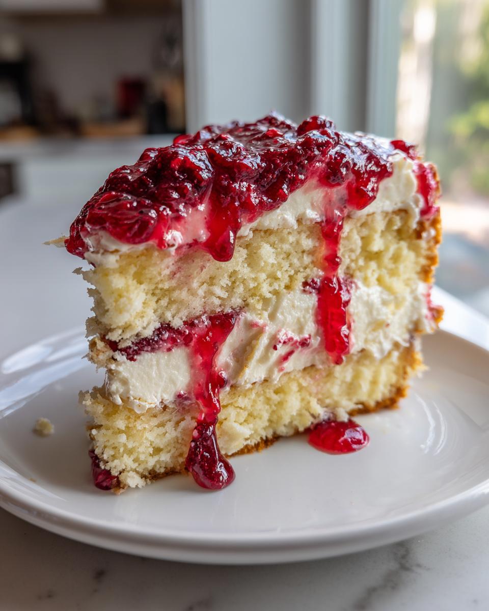 Cranberry Tres Leches Cake - detail 3