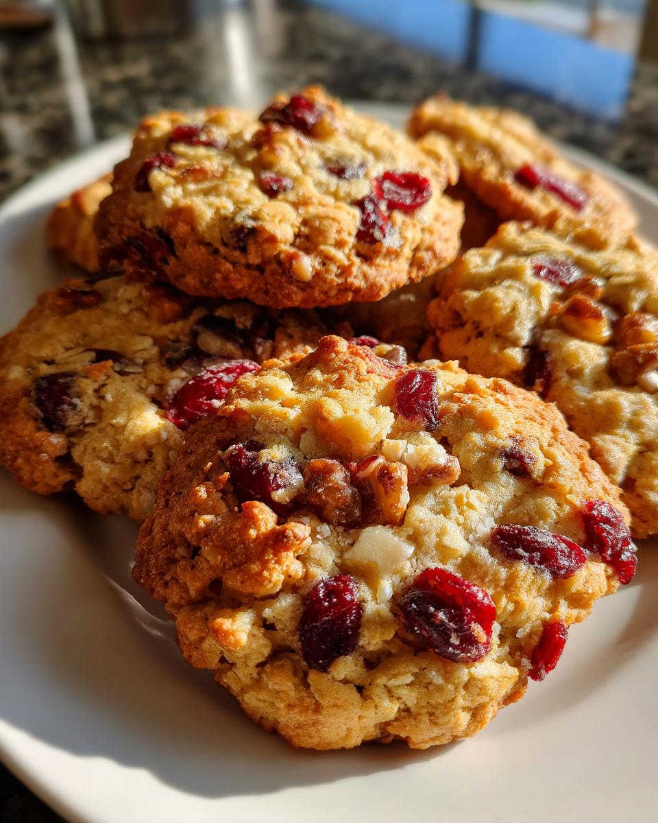 Cranberry Walnut Breakfast Cookies - detail 1