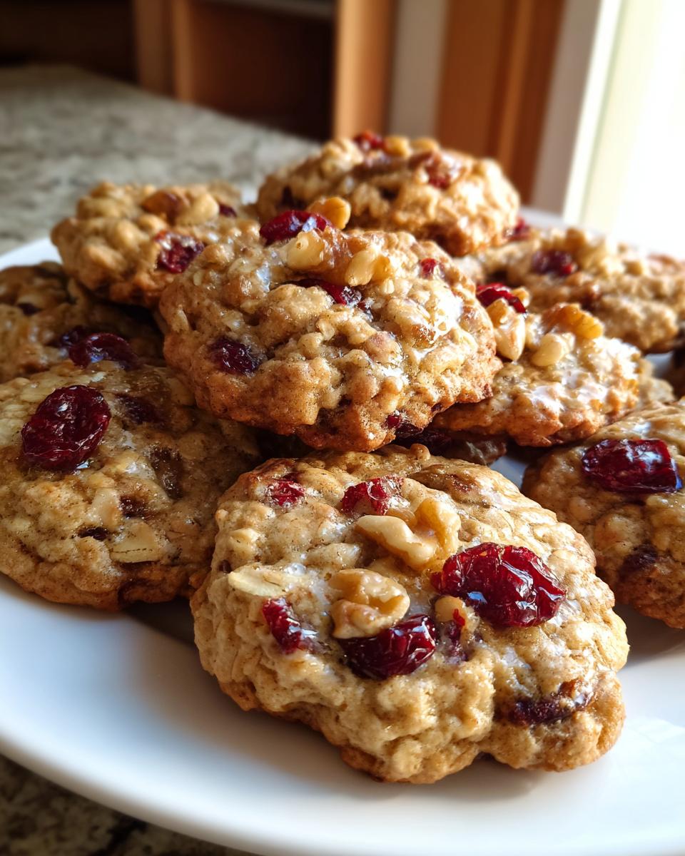 Cranberry Walnut Breakfast Cookies - detail 2