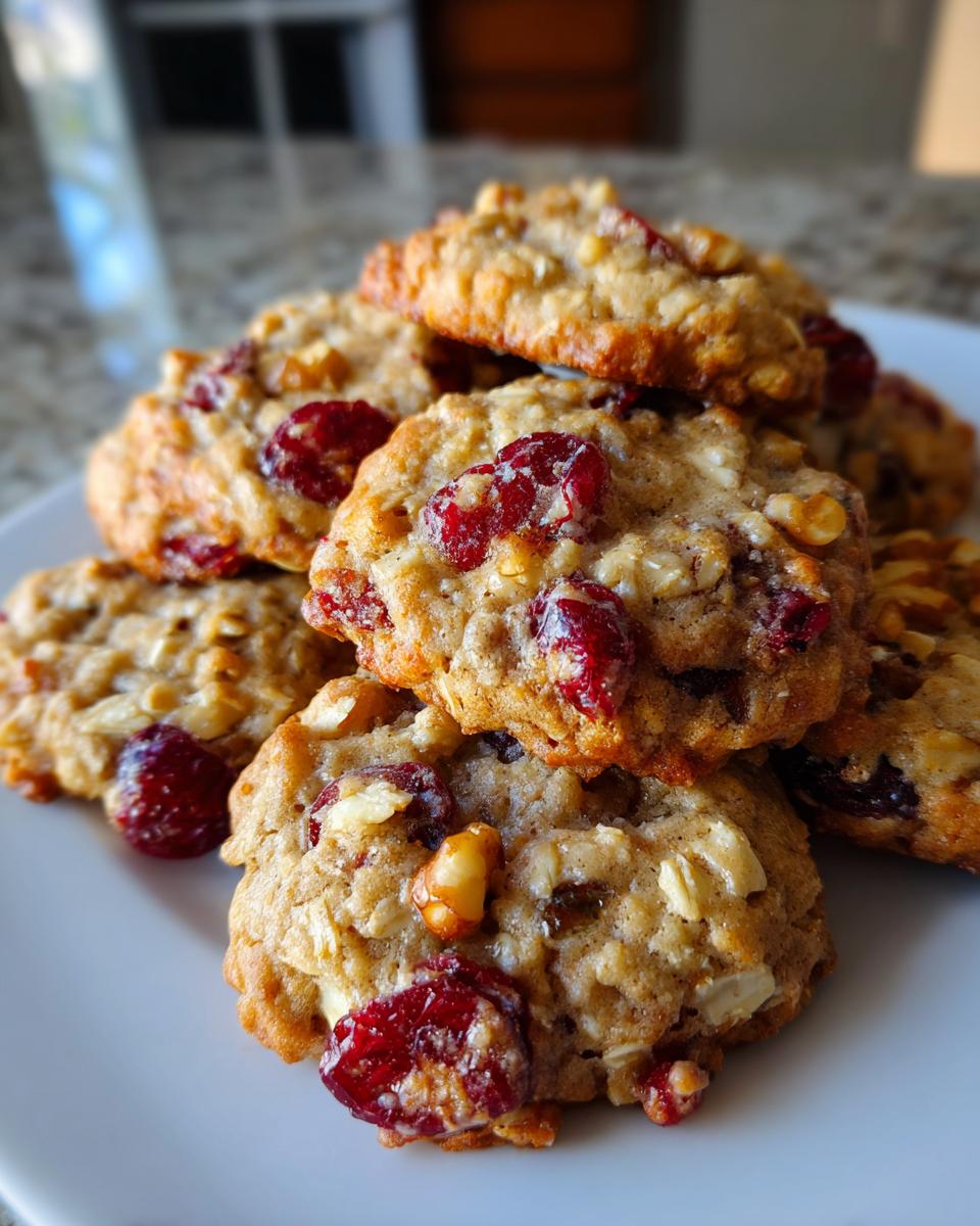 Cranberry Walnut Breakfast Cookies - detail 3