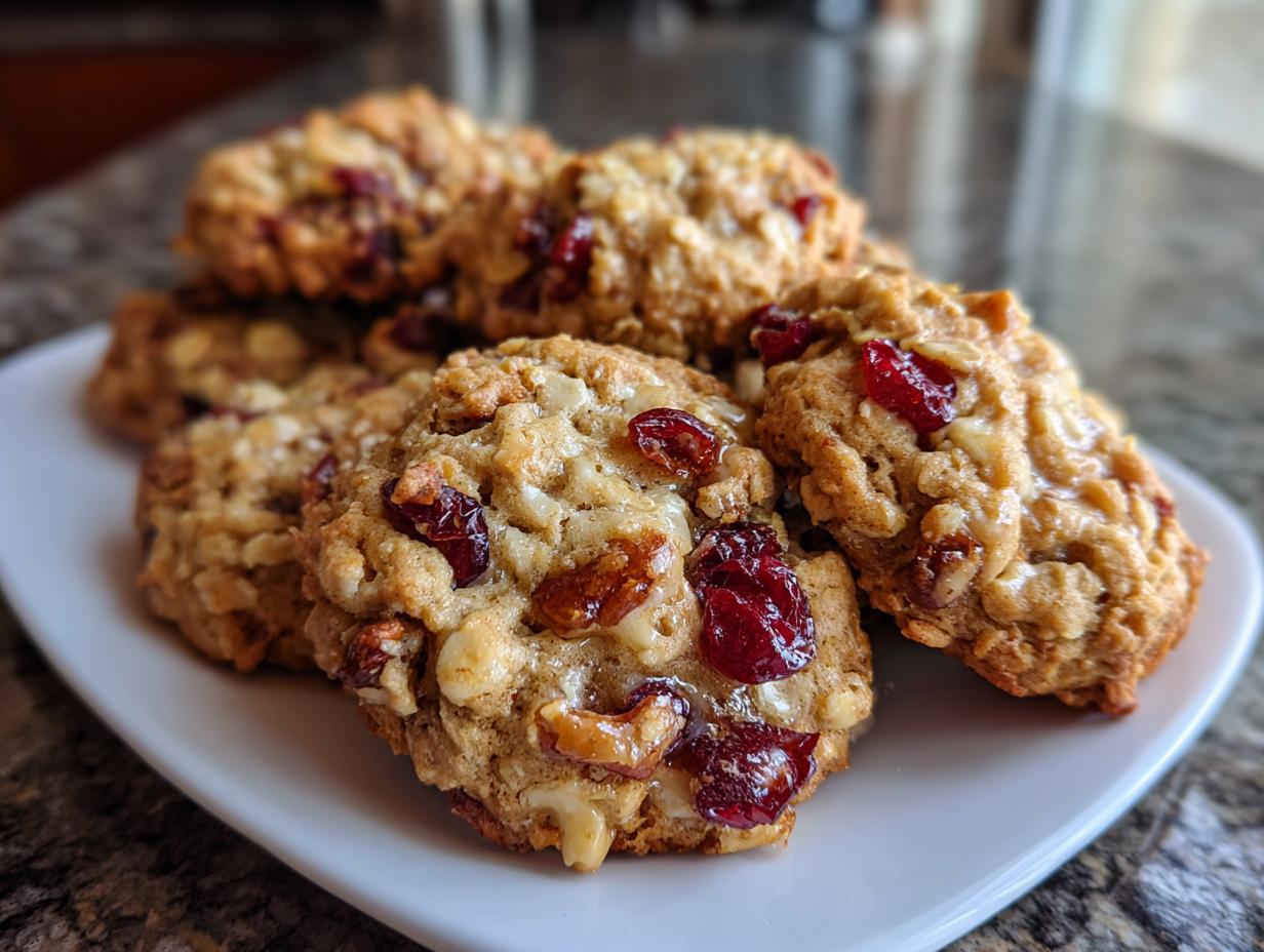 Cranberry Walnut Breakfast Cookies - detail 4