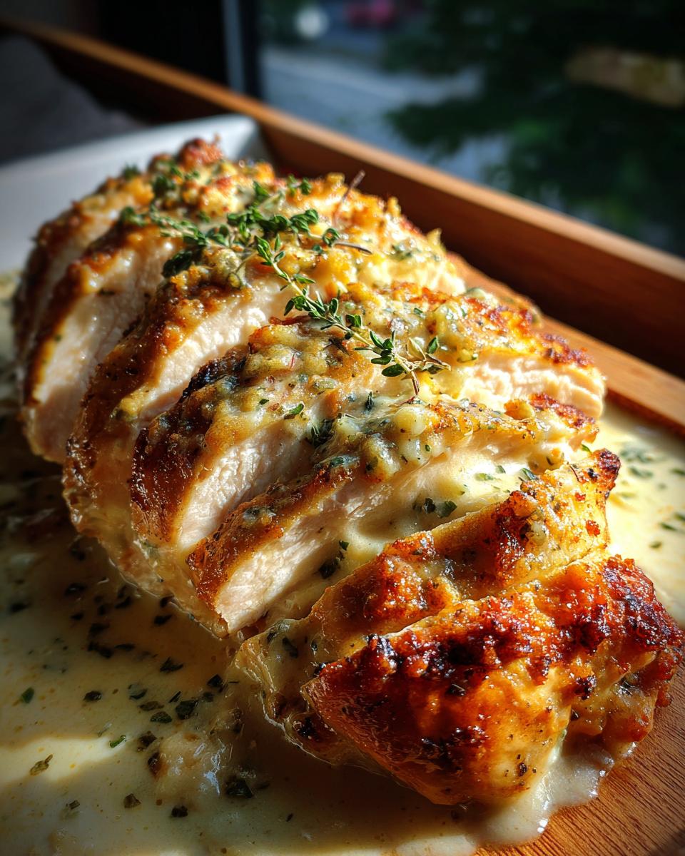 35-Minute Creamy Baked Asiago Chicken…