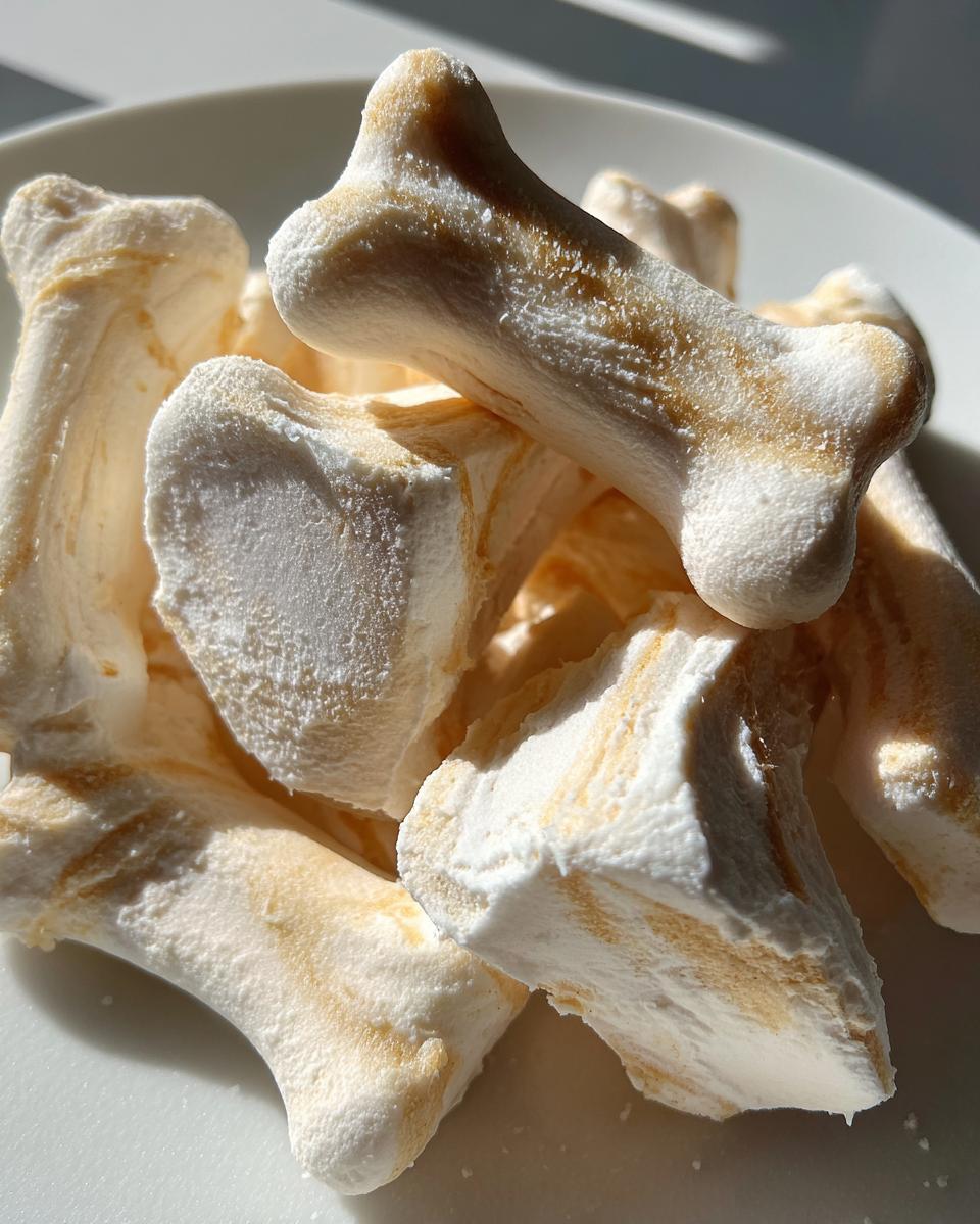 Frozen Yogurt Puff Bones for Dogs - detail 1