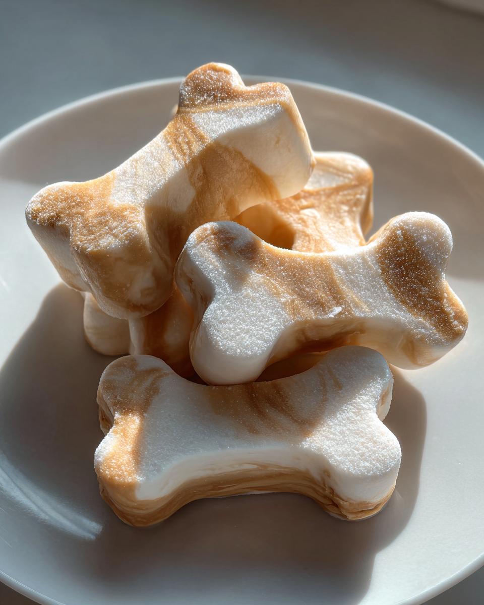 Frozen Yogurt Puff Bones for Dogs - detail 2