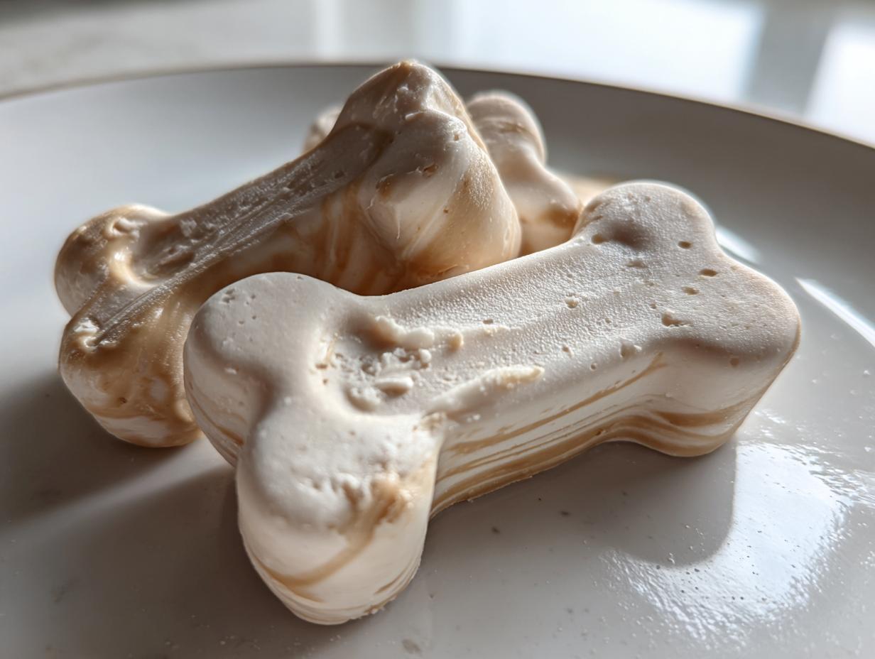 Frozen Yogurt Puff Bones for Dogs - detail 4