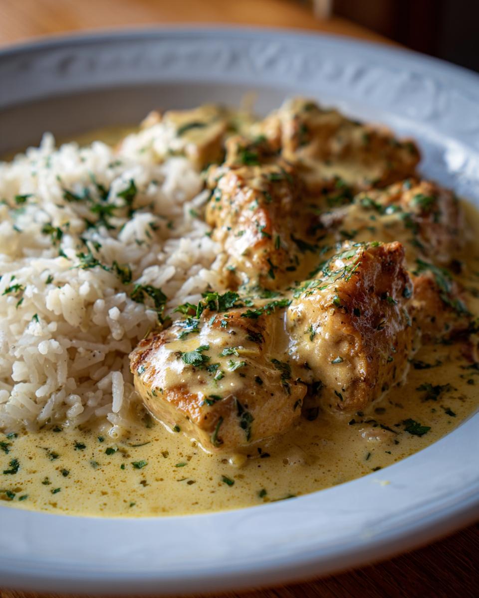 Sizzle up Creamy Smothered Chicken & Rice - detail 3