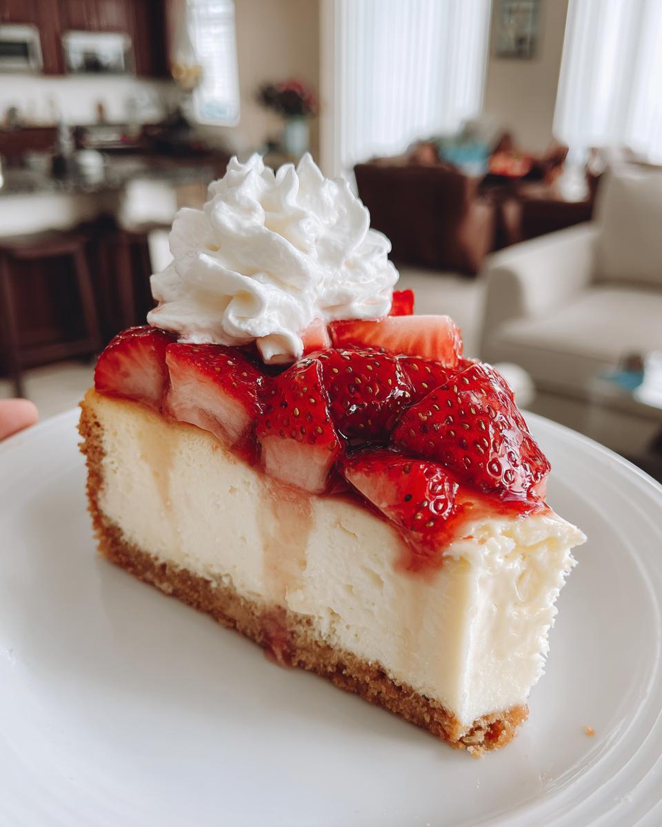 Strawberry Shortcake Cheesecake - detail 2