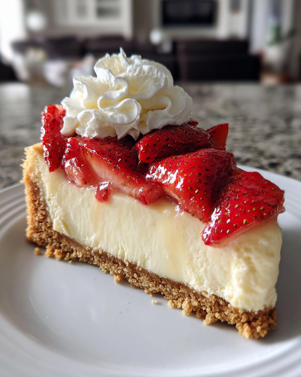 Strawberry Shortcake Cheesecake - detail 3