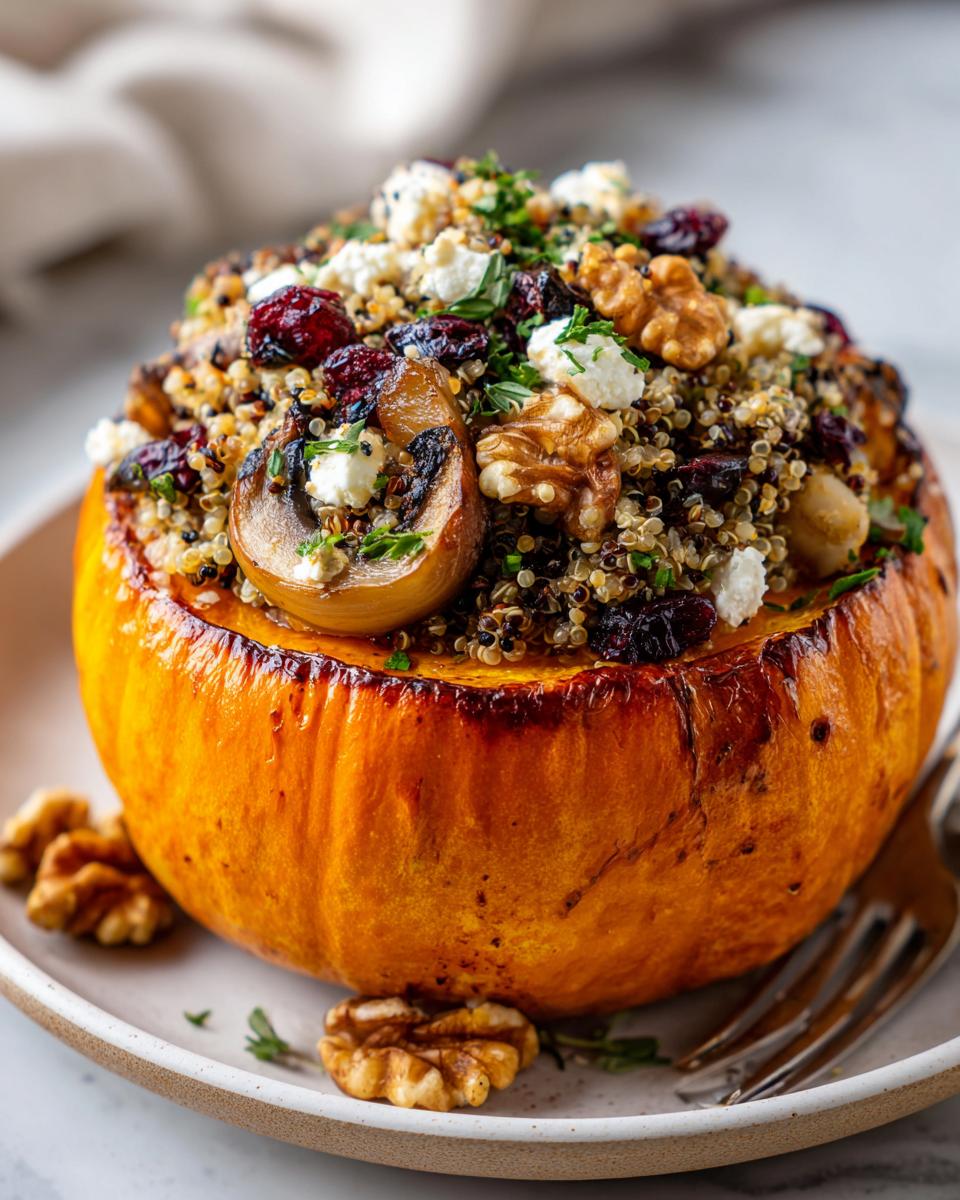 Autumn Stuffed Pumpkin Recipe - detail 1