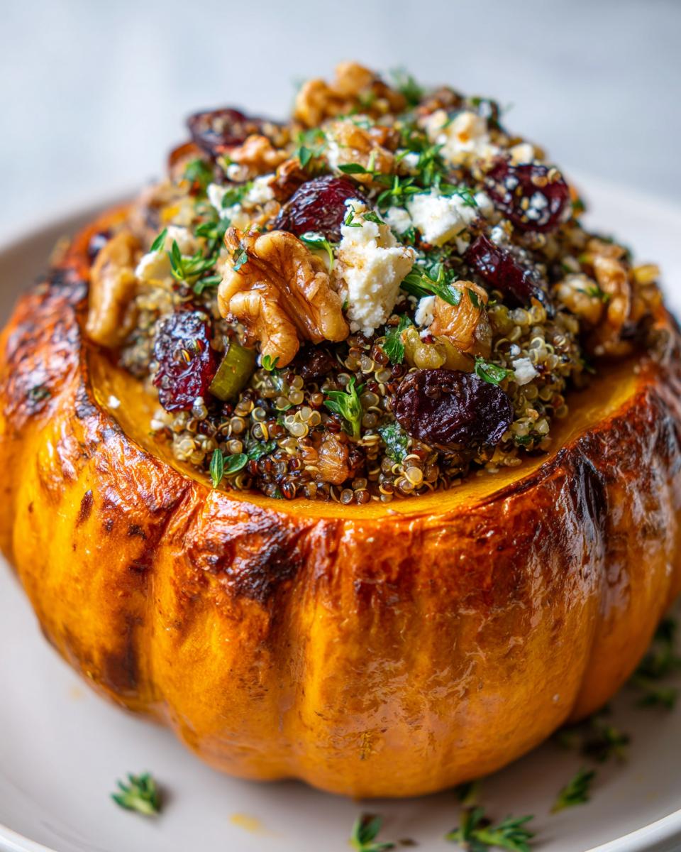 Autumn Stuffed Pumpkin Recipe - detail 2