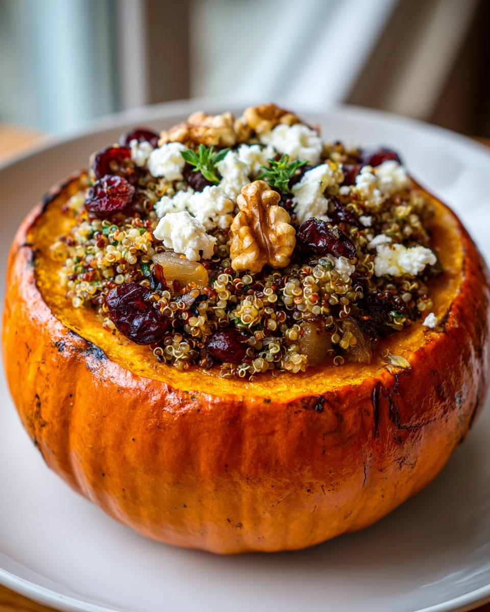 Autumn Stuffed Pumpkin Recipe - detail 3