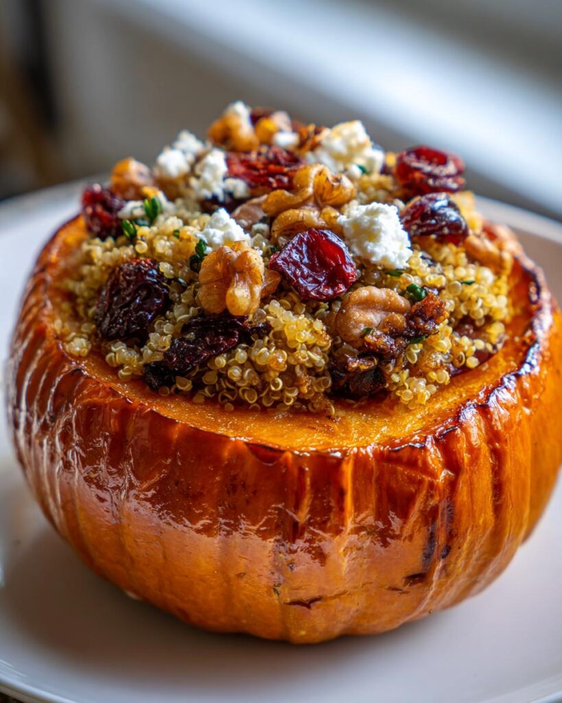 Autumn Stuffed Pumpkin Recipe