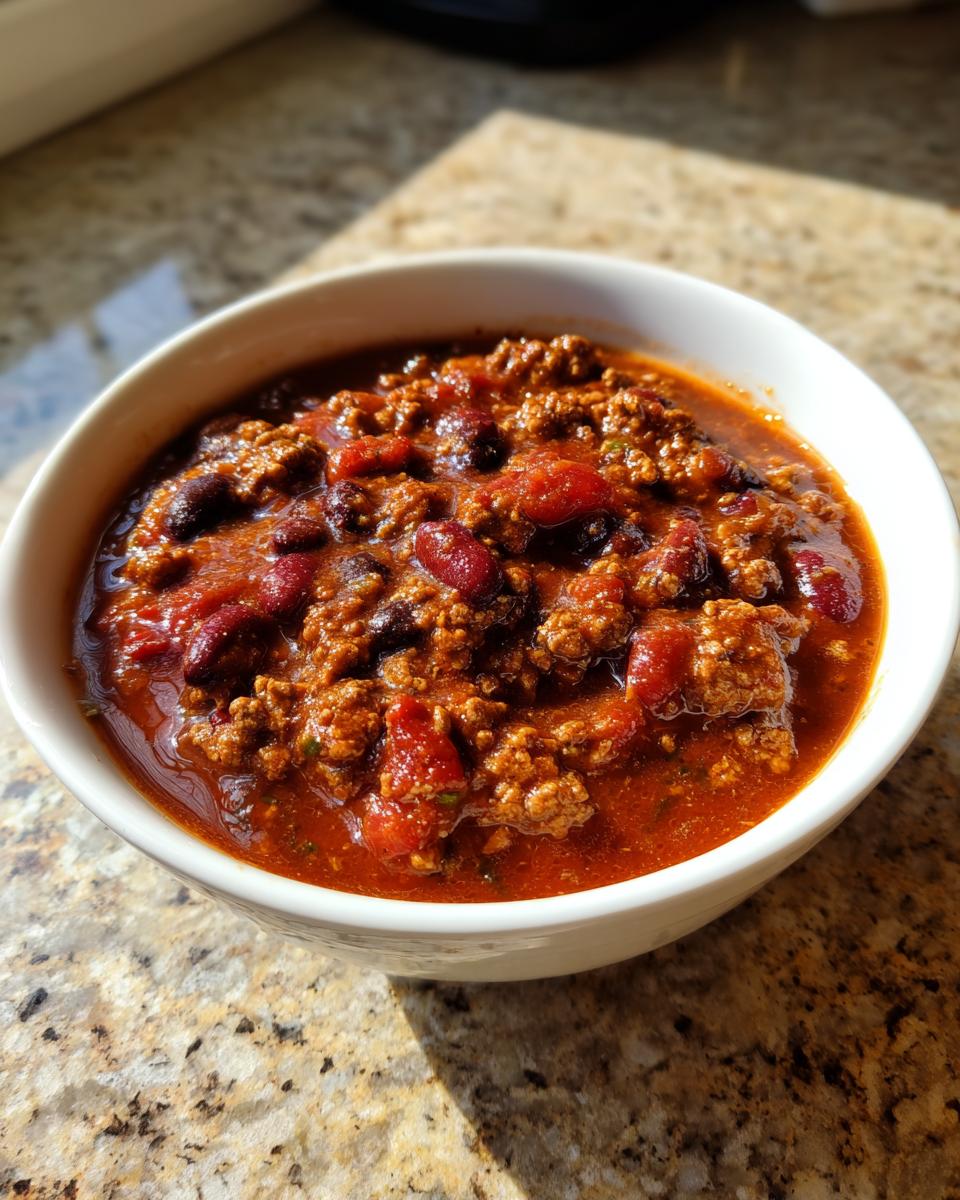 Cozy Slow Cooker Chili Recipe: Soul-Warming Comfort in a Bowl - detail 1