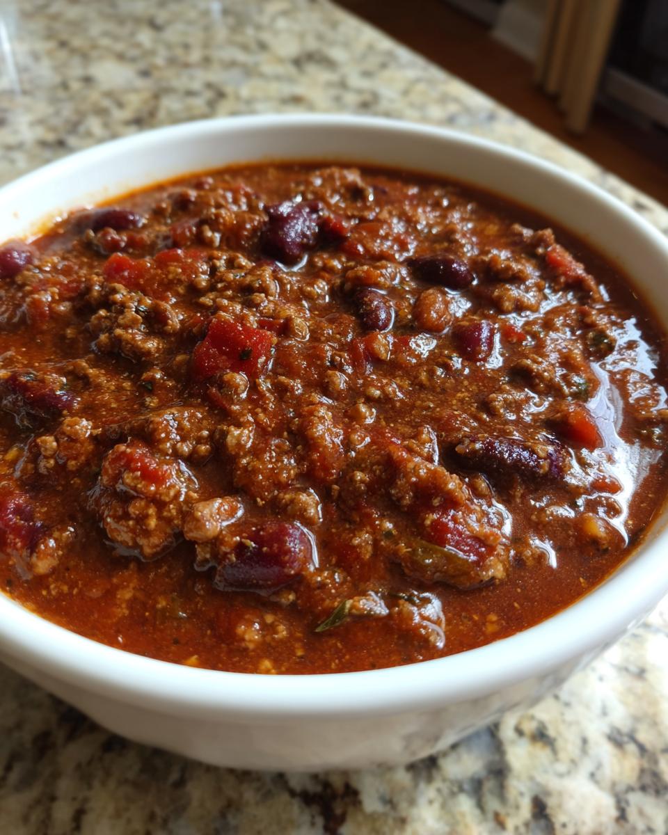 Cozy Slow Cooker Chili Recipe: Soul-Warming Comfort in a Bowl - detail 3
