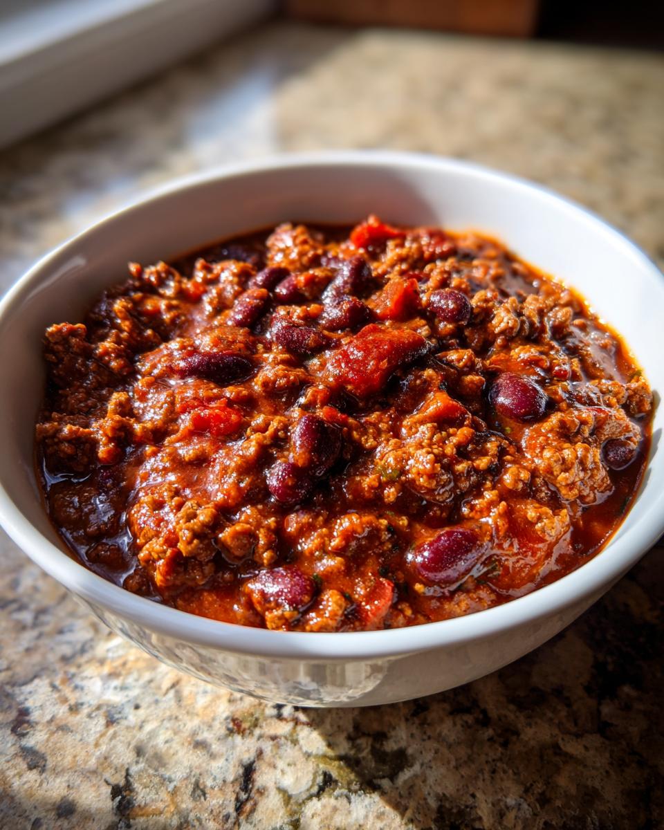 Cozy Slow Cooker Chili