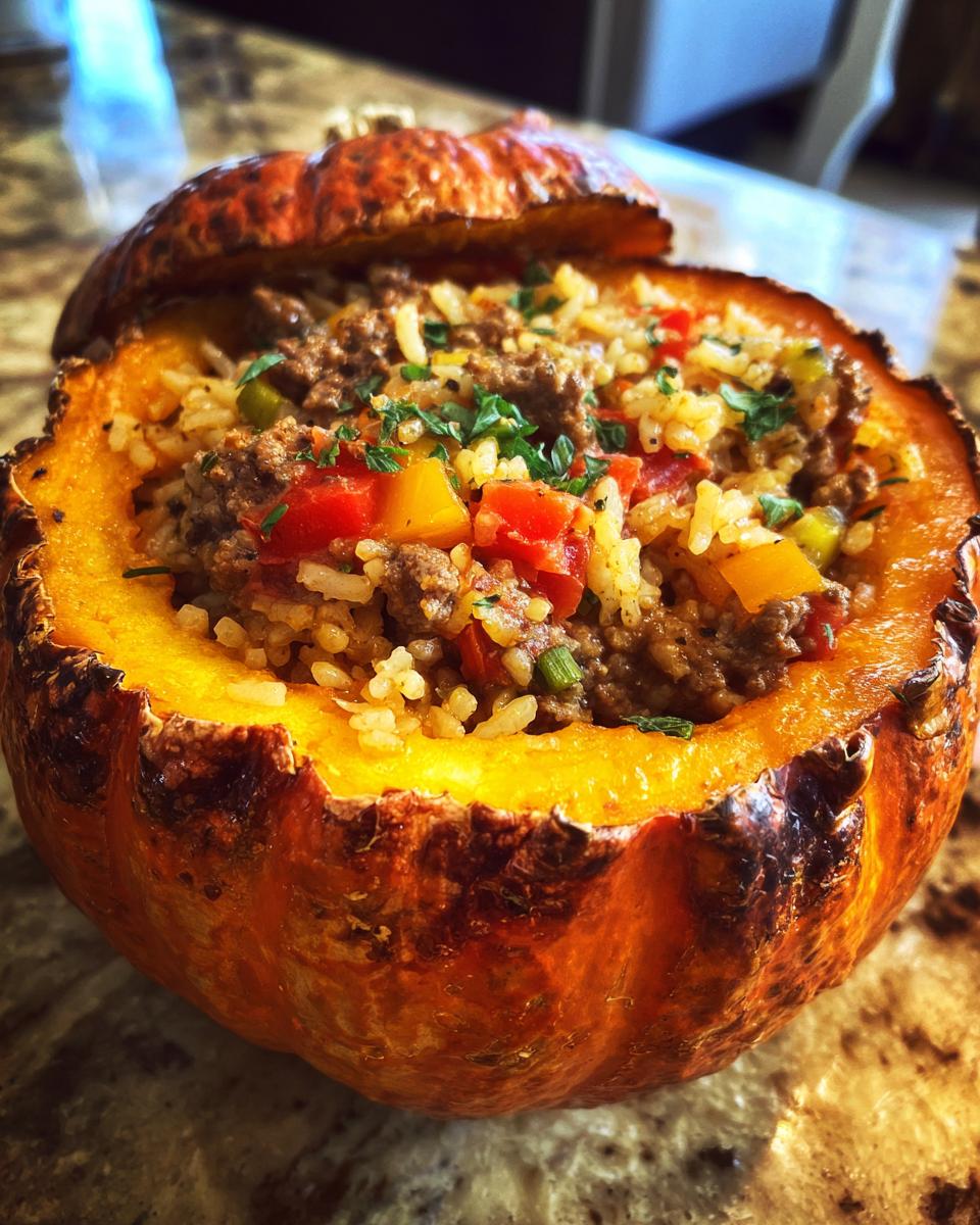 Dinner in a Pumpkin - detail 2