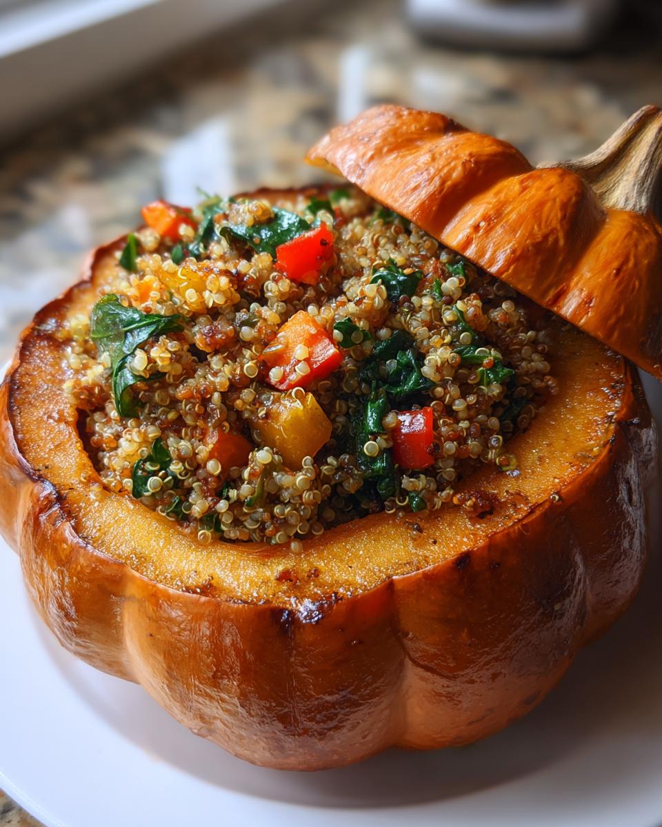 1 Heavenly Healthy Stuffed Pumpkin Dish That’s Addictive 3 Healthy Stuffed Pumpkin Dish - detail 2