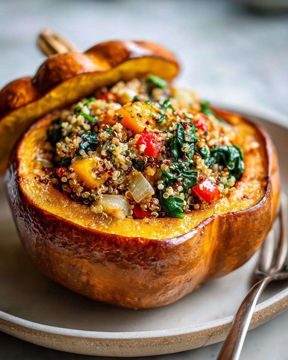 1 Heavenly Healthy Stuffed Pumpkin Dish That’s Addictive 4 Healthy Stuffed Pumpkin Dish - detail 3