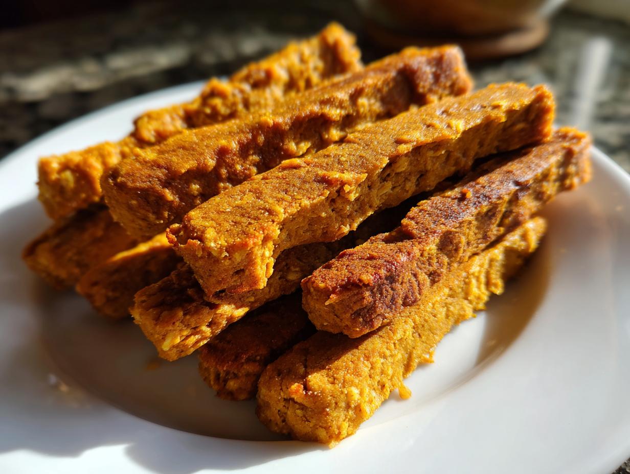Pumpkin & Oatmeal Dog Snack Sticks - detail 2