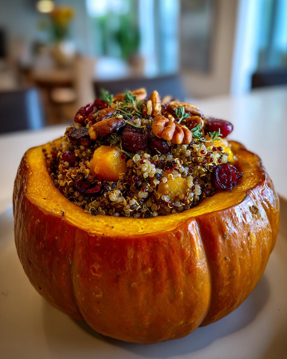 Roasted Stuffed Pumpkin Recipes - detail 1