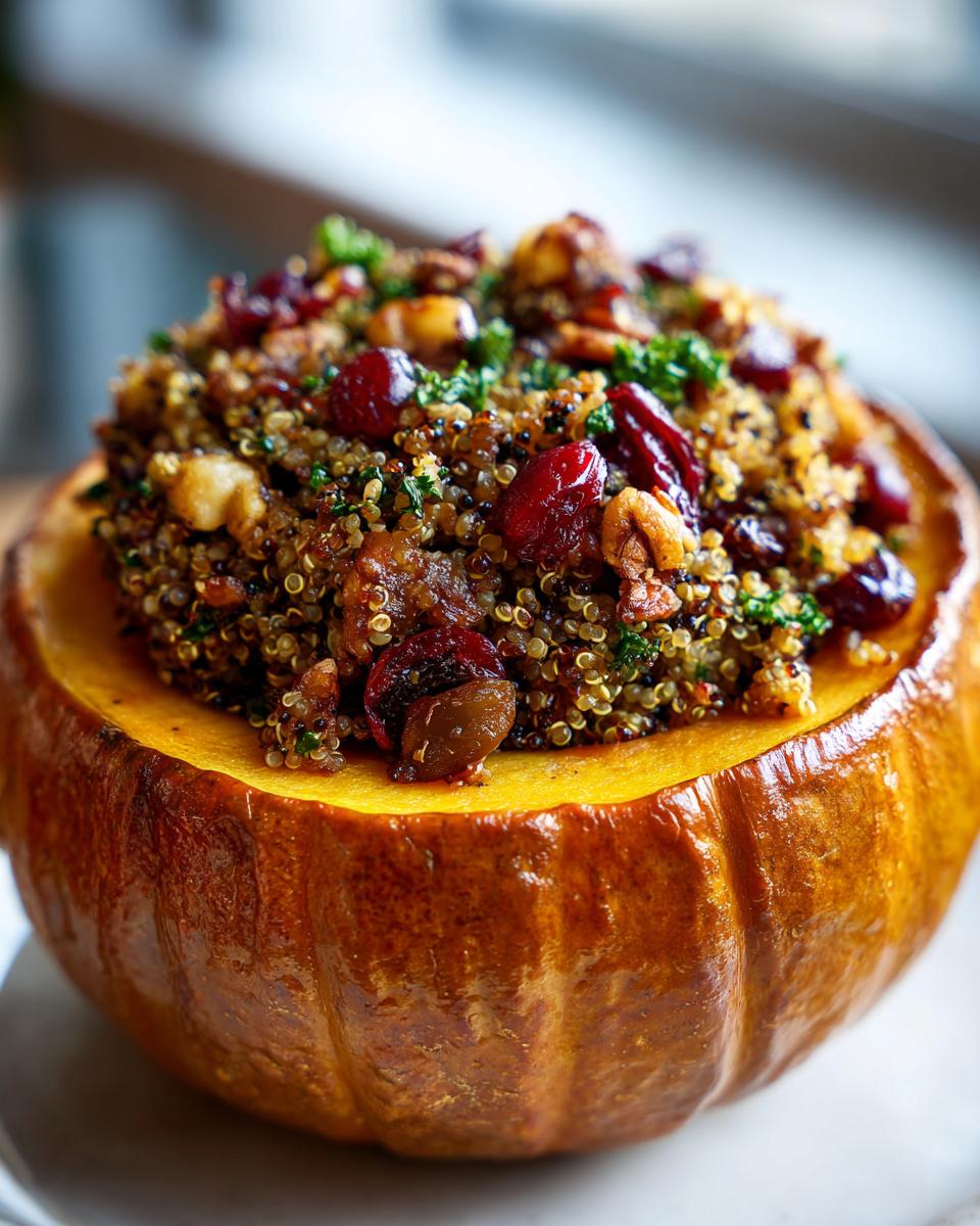 Roasted Stuffed Pumpkin Recipes - detail 2